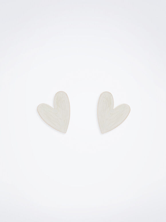 Pendientes Corazón - Dorado