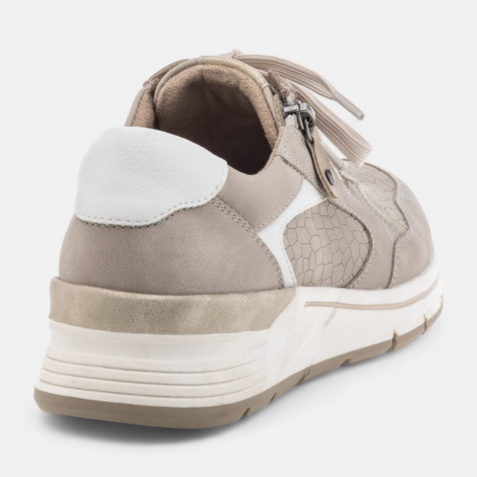 Baskets basses Femme beige
