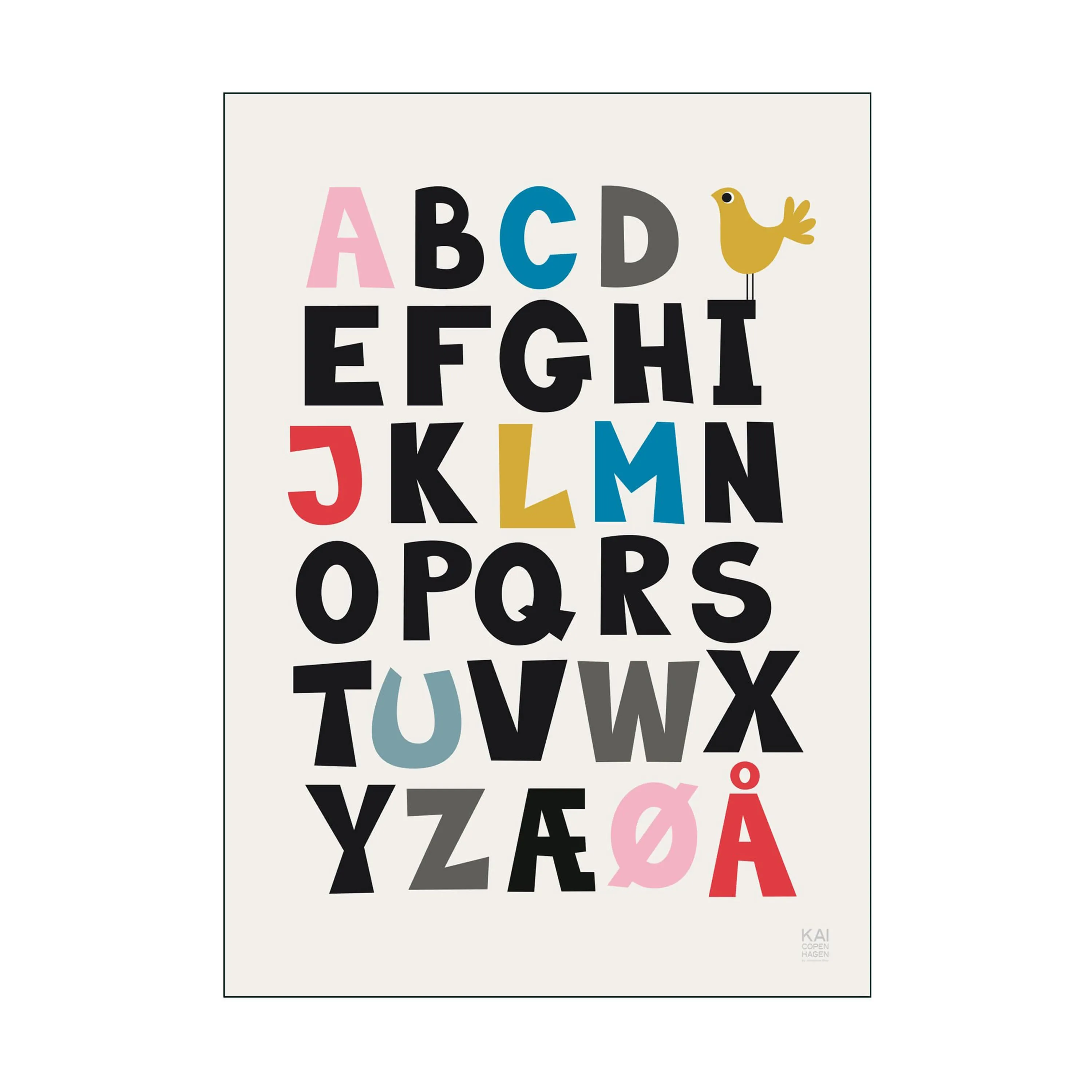 Poster&Frame Plakat - ABC Color