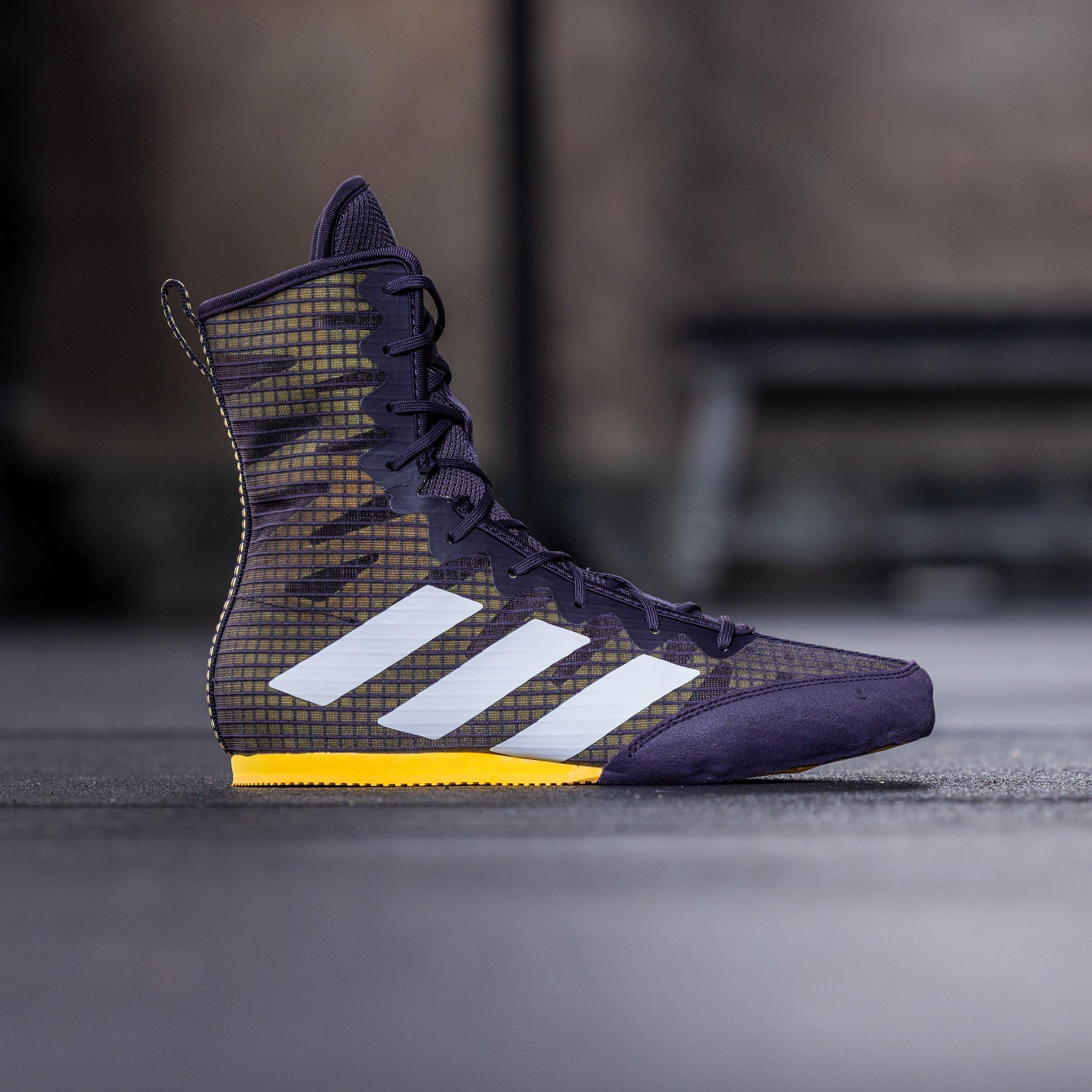 adidas Box Hog 4 High Cut Boxing Boots Juniors