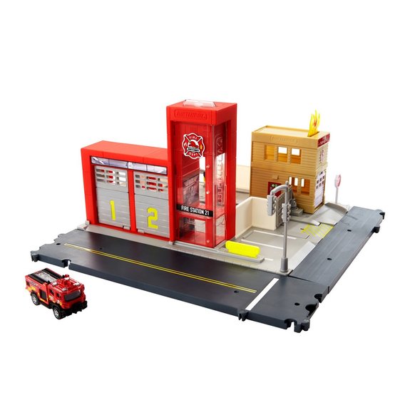 Caserne de pompiers Matchbox