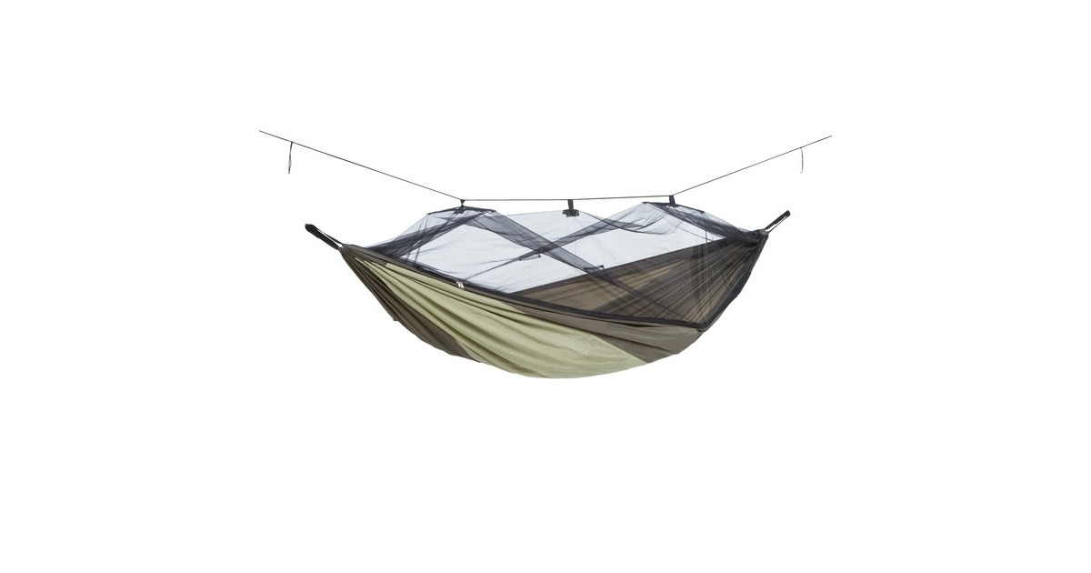 AmazonasMoskito-Traveller Thermo XXL hangmat  (Bruin/beige)