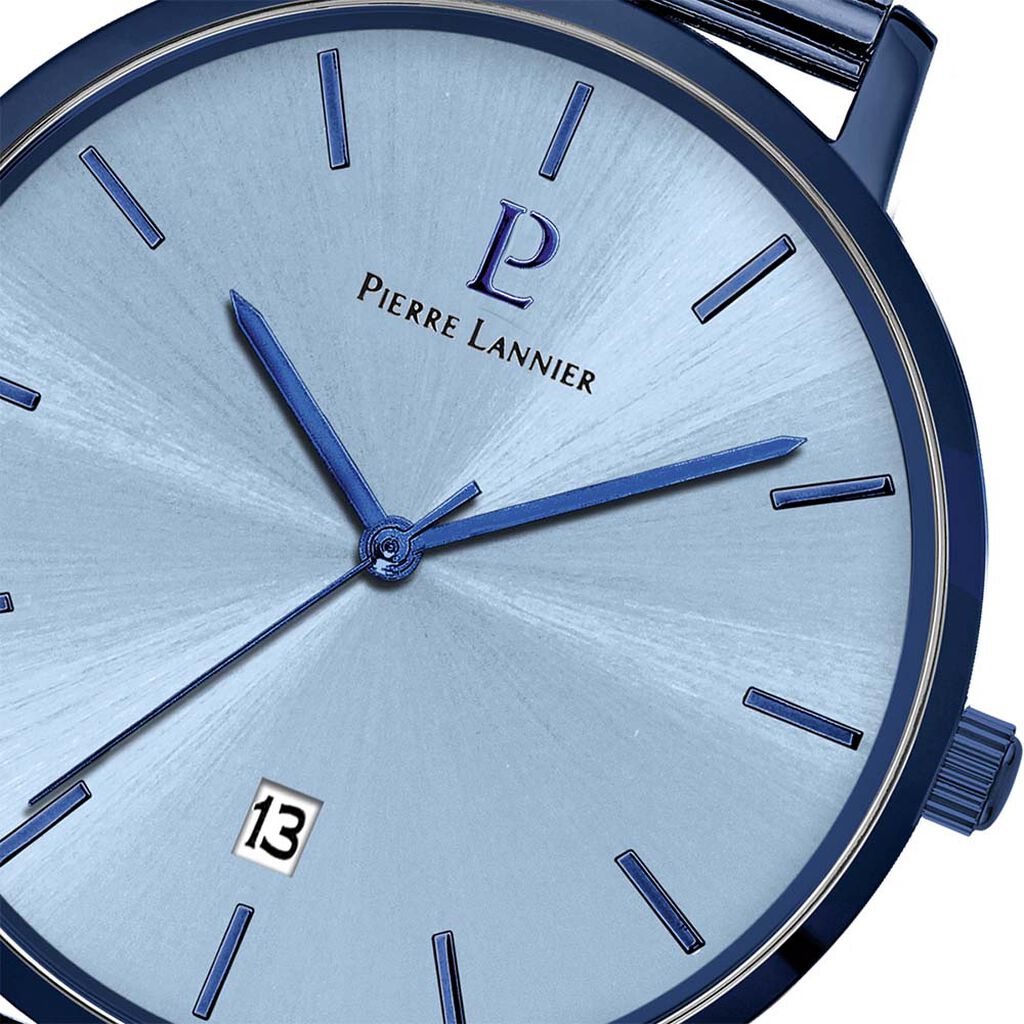 Montre Pierre Lannier Echo Bleu