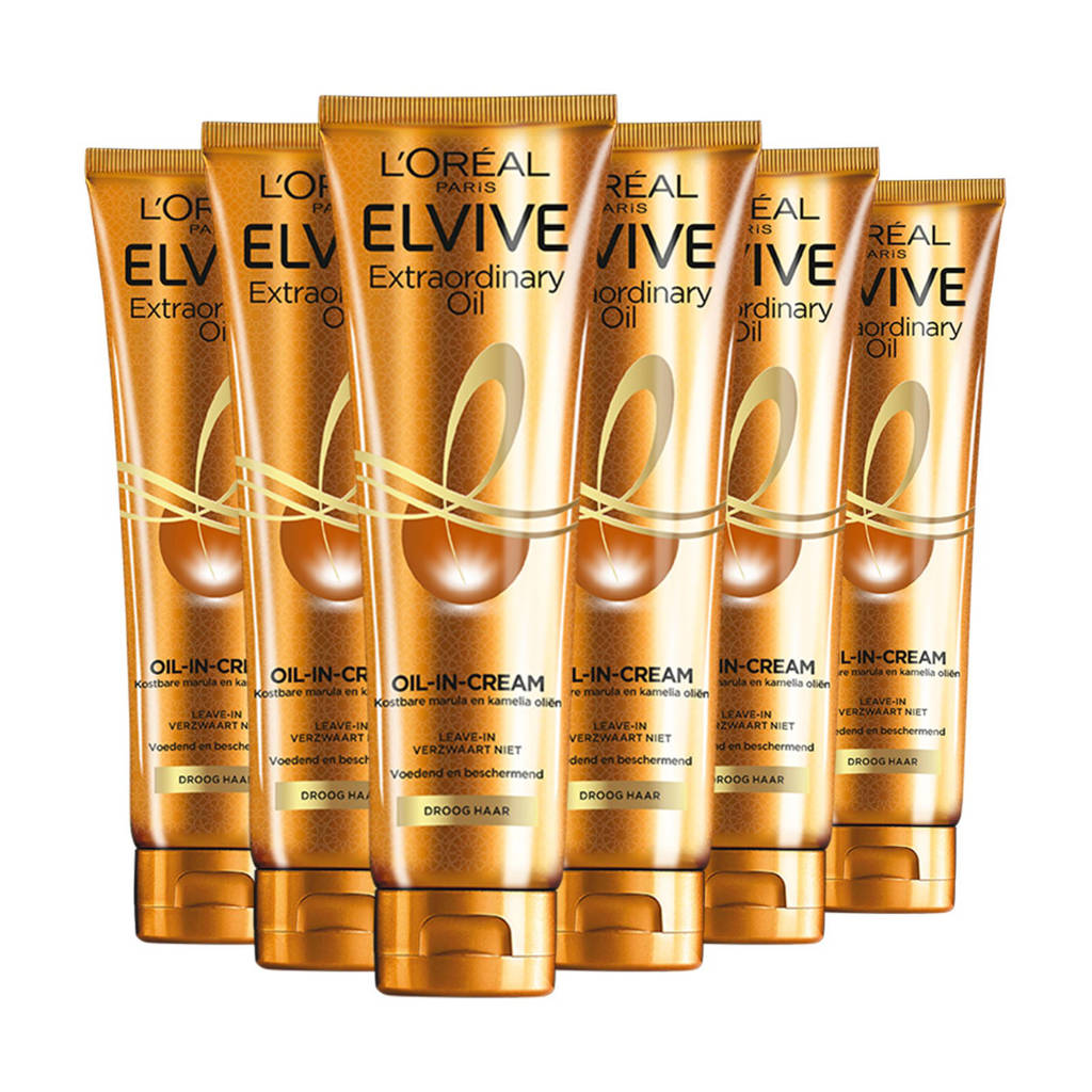 Geeft glansExtraordinary Oil-in-Cream haarserum - 6 stuks