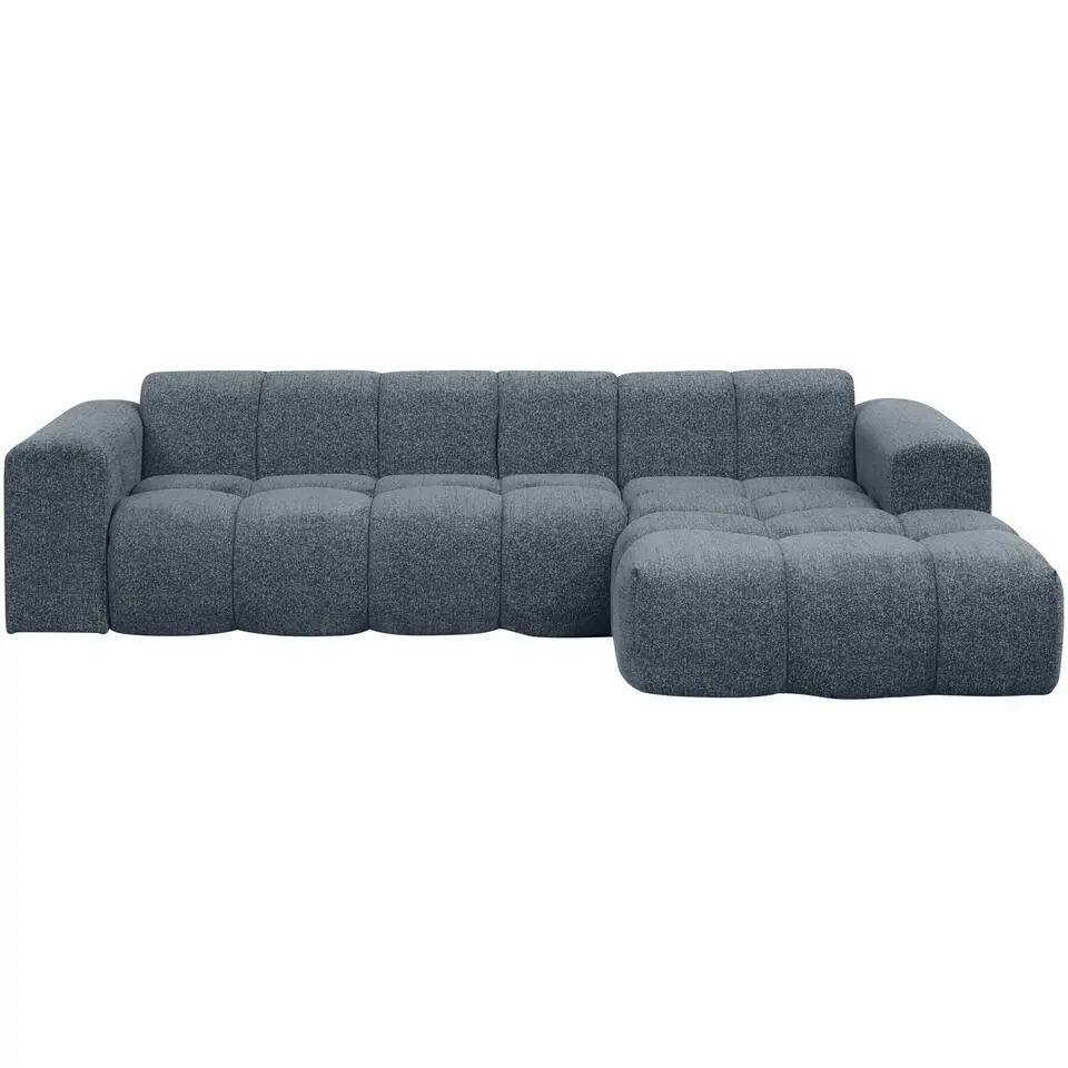 Hoekbank Beau rechts - Raven - donkerblauw