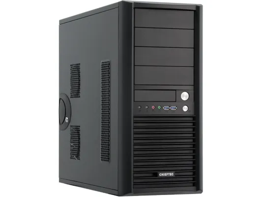 Chieftec UNC-410S-B-U3-OP - Rack-monterbar 4U - ATX - ingen strømforsyning - sort - USB