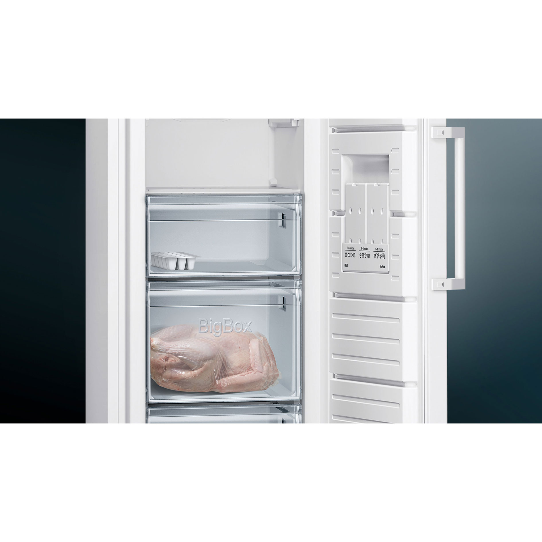SIEMENS Gefrierschrank GS33NVWEP - weiß - E