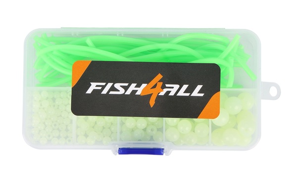 Kit de perles phosphorescentes et tubes Fish4All (170pcs)