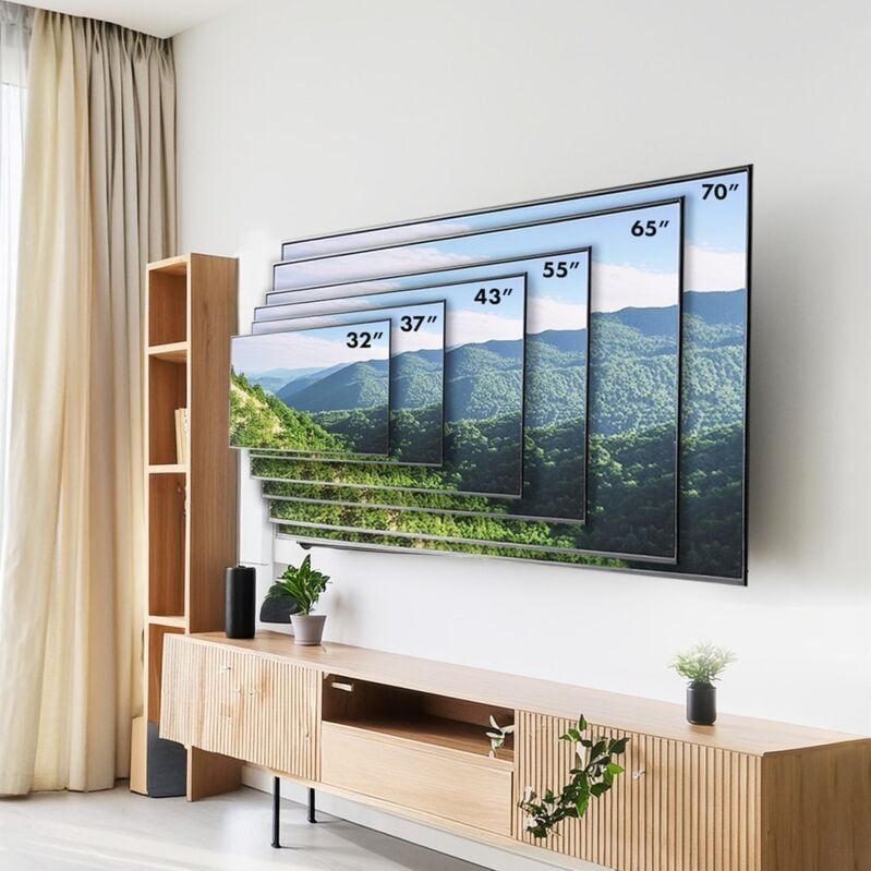 Maclean - TV Beugel - Voor LCD, LED, OLED - Max VESA 400x400 - 32-70