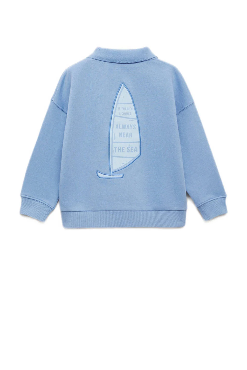 Mango Kids sweater lichtblauw