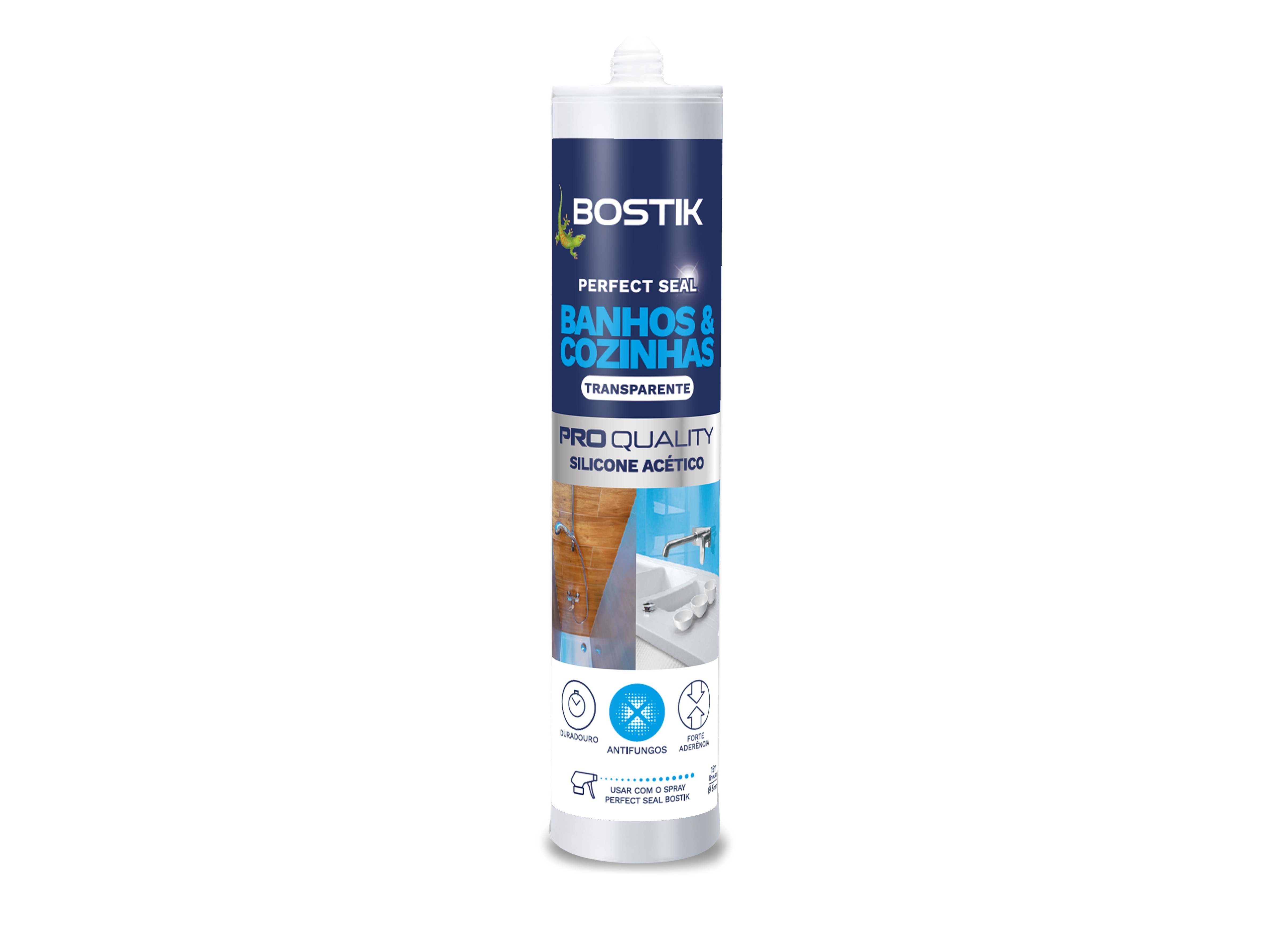 SILICONE BOSTIK TRANSPARENTE 280ML