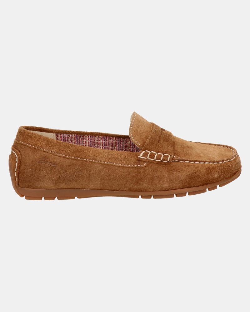 Sioux Carmona Velour Mocassins & loafers  - cognac