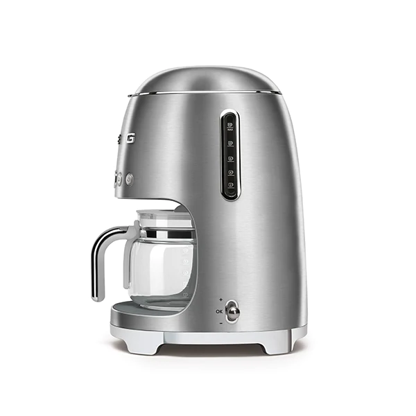 Machine à café Filtre chrome 1050 W DCF02SSEU Smeg