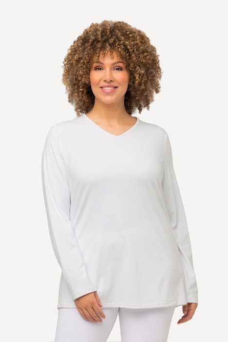 Ski-Funktionsshirt, schnelltrocknend, Loop, Langarm