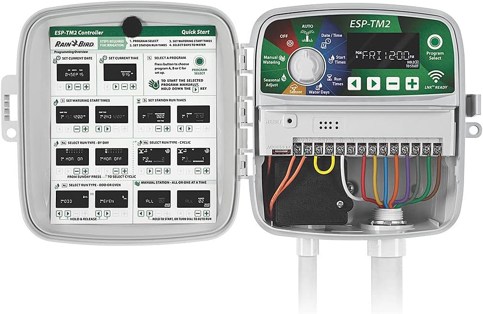 ESP-TM2 Rain Bird Steuergerät 230V 4 Stationen für Innen u. Außen