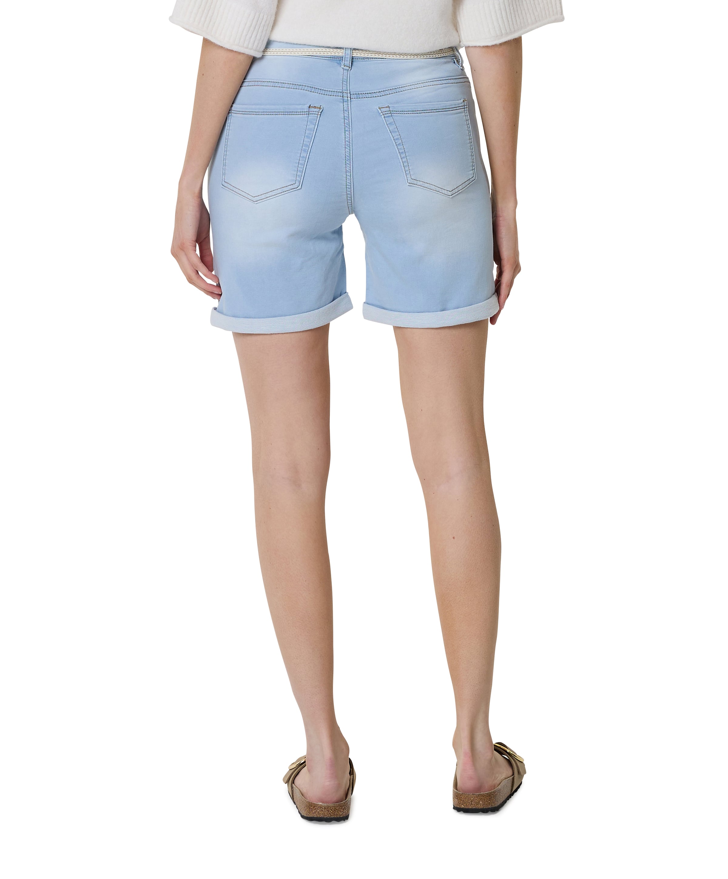 Geisha Shorts dames korte broek blauw