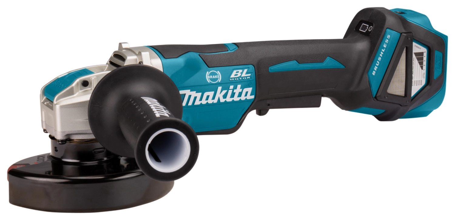 Makita DGA519ZJ 18V Li-Ion Accu haakse slijper body in Mbox - X-Lock - 125mm - koolborstelloos