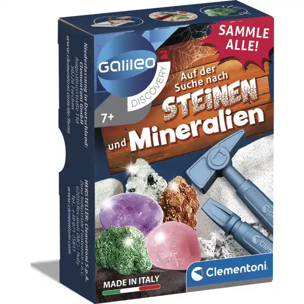 Galileo Steine und Mineralien