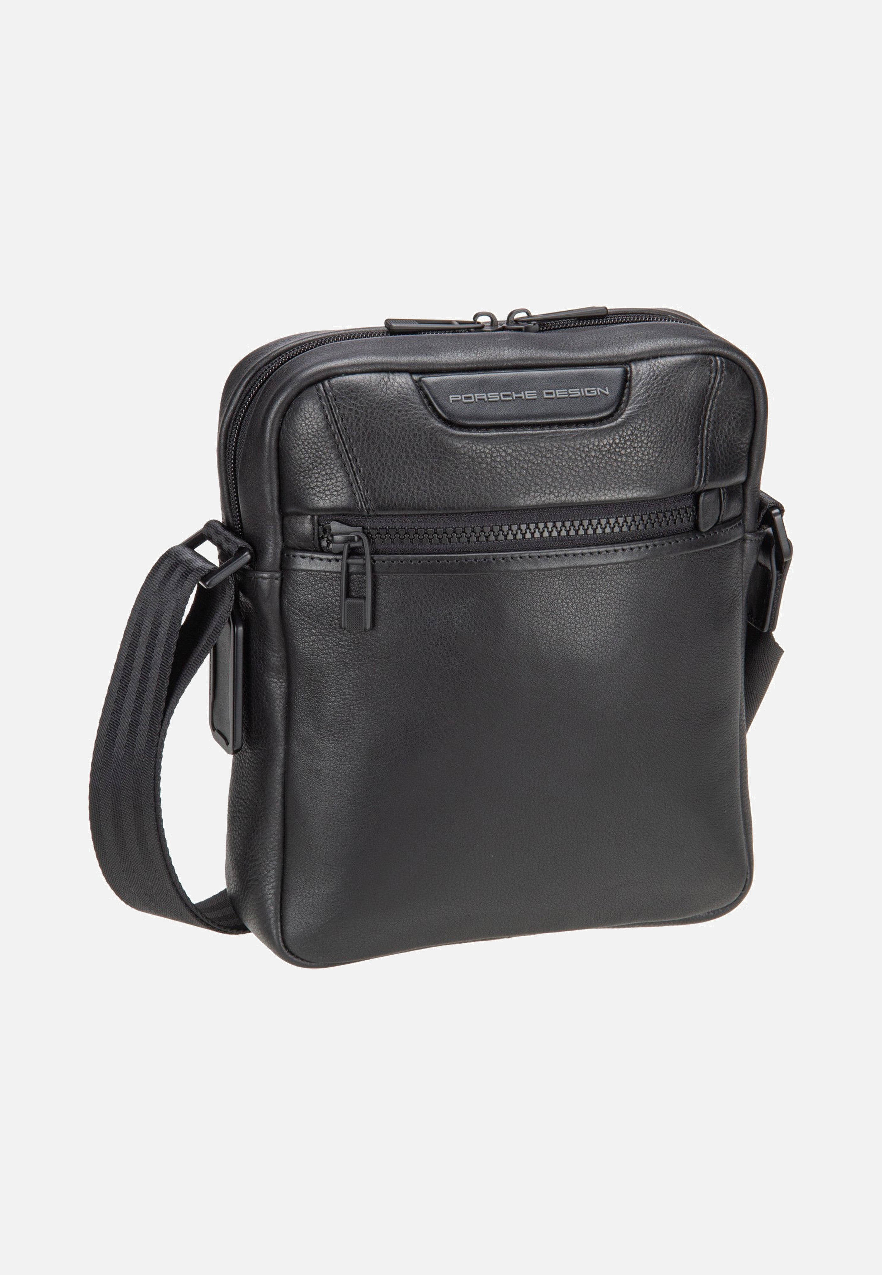 Roadster Leather Evo Shoulder Black - Crossbody Bag