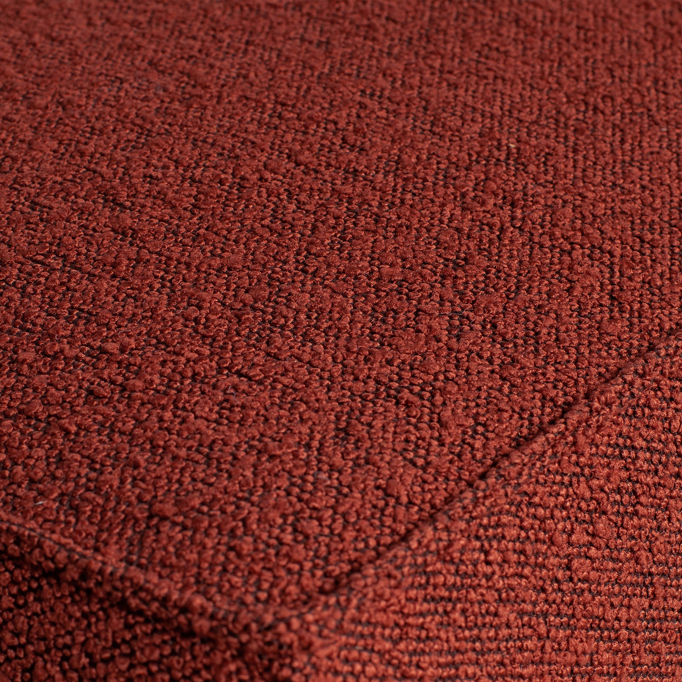 WOOOD Statement Hoekbank Rechts - Bouclé - Chestnut