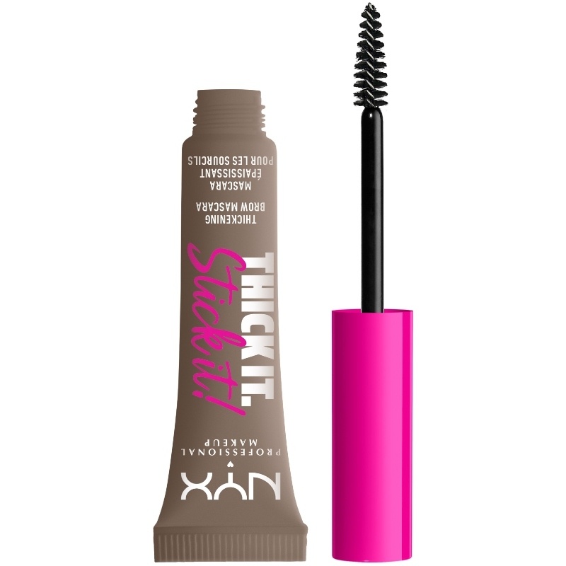 NYX Prof. Makeup Thick It. Stick It! Brow Mascara 7 ml -Taupe