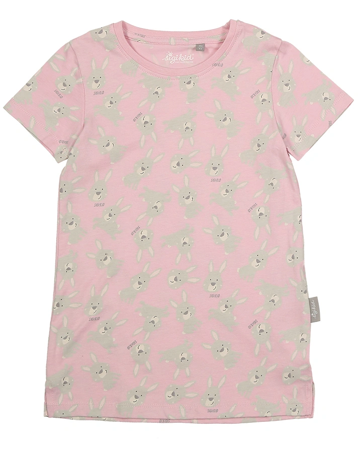 Schlafanzug HASE lang in rosa