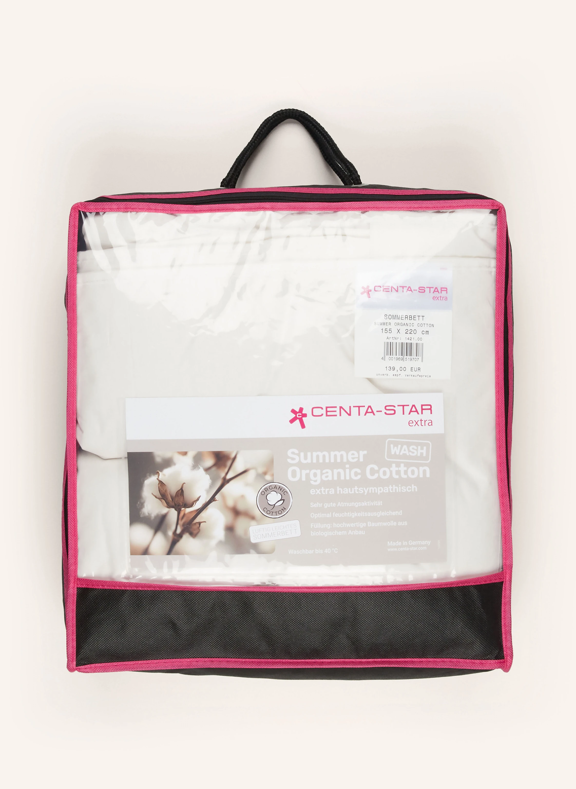 CENTA-STAR Sommerdecke SUMMER ORGANIC COTTON