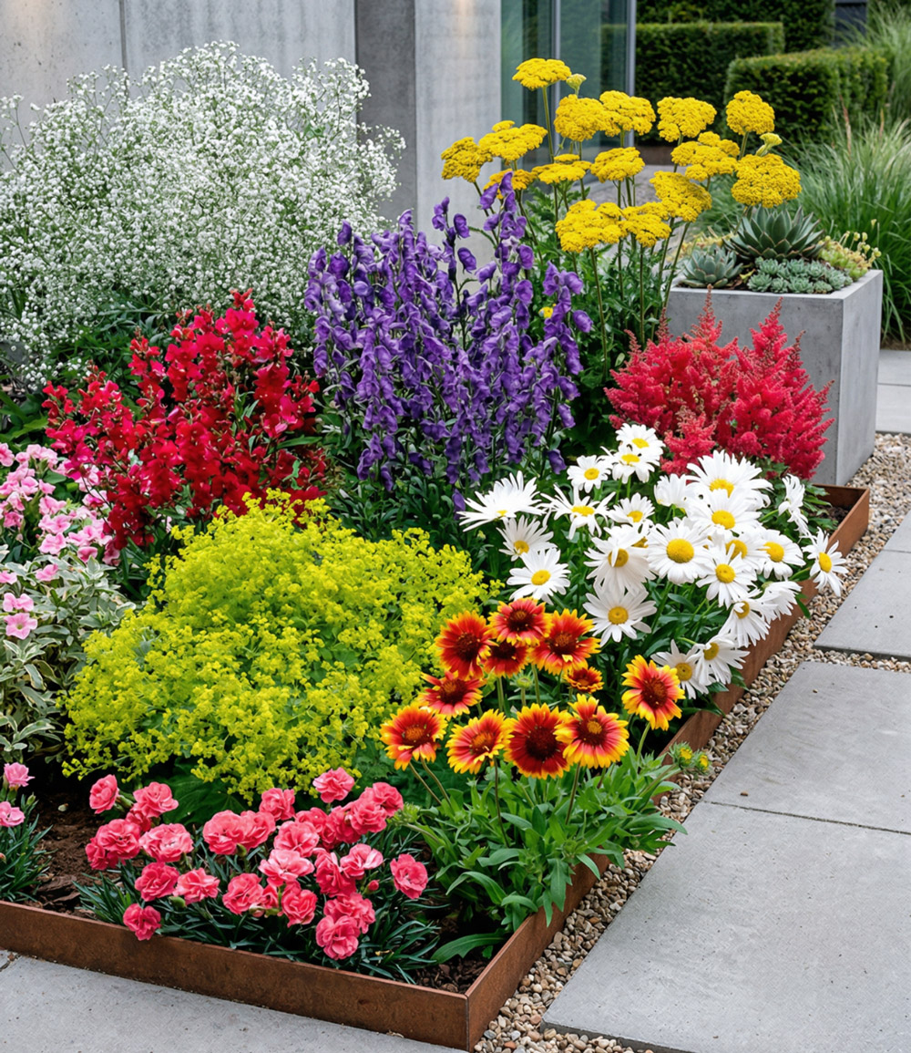 Bunter Staudengarten