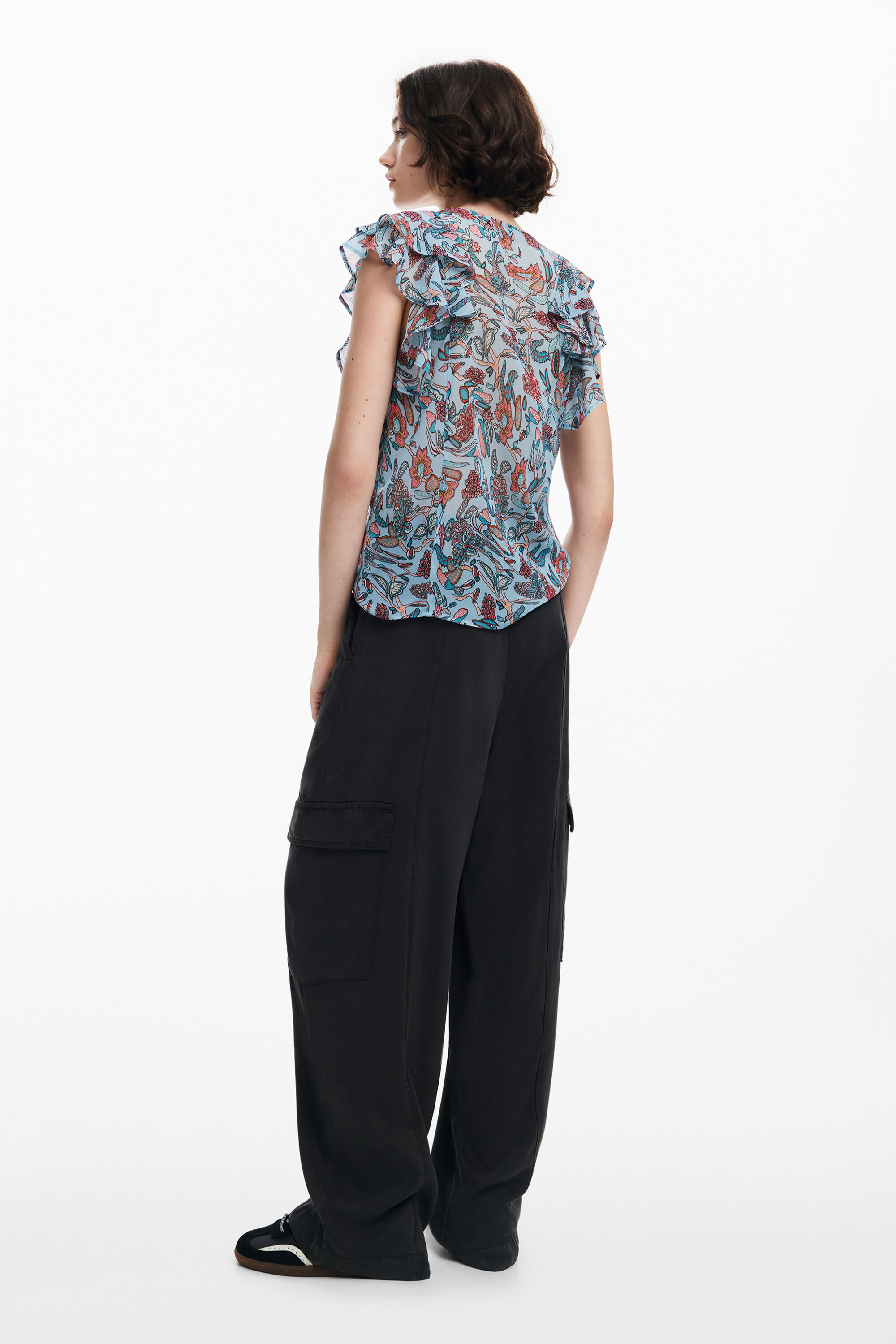 Blusa estampado flores