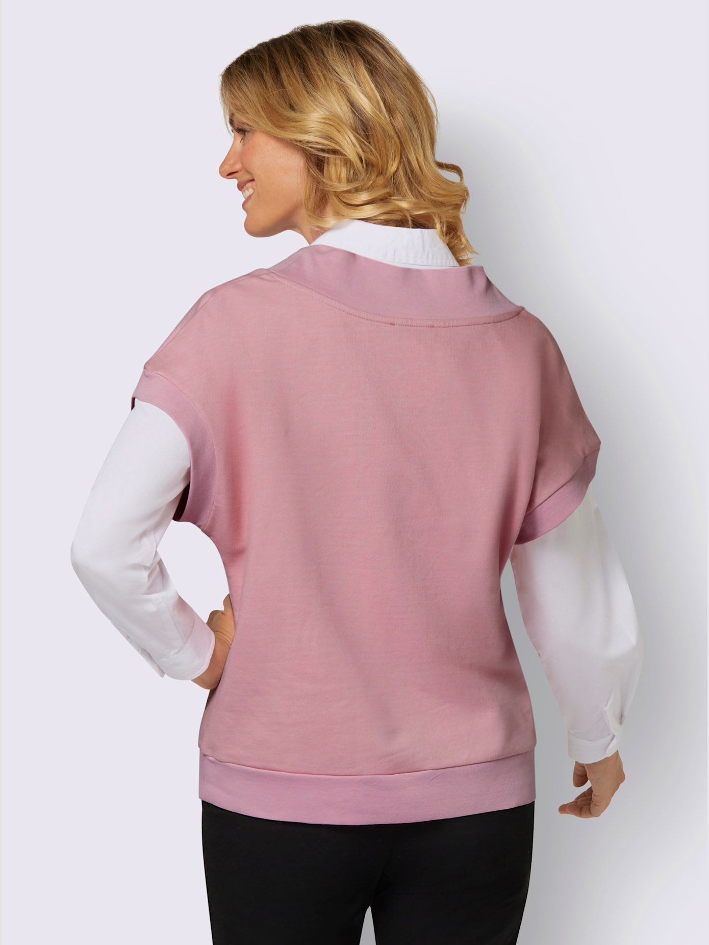 Débardeur en tricot molletonné pur coton