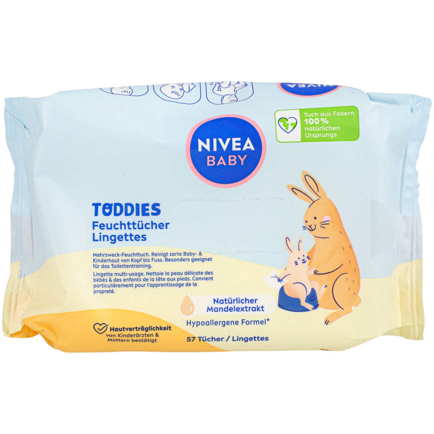 Nivea Toddies Feuchttücher 57 Stück