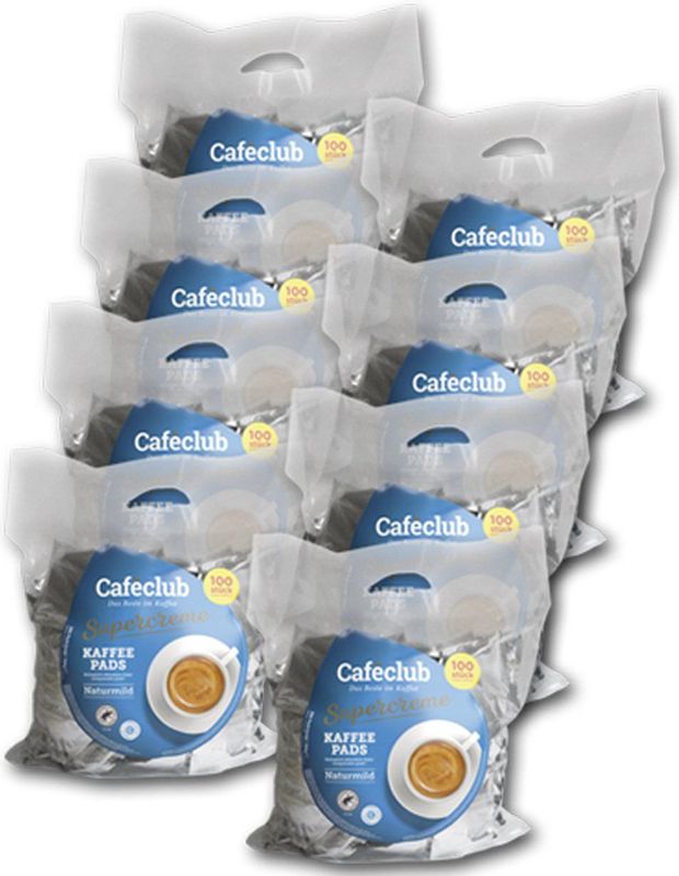 Caféclub Naturmild Pads - 8 x 100