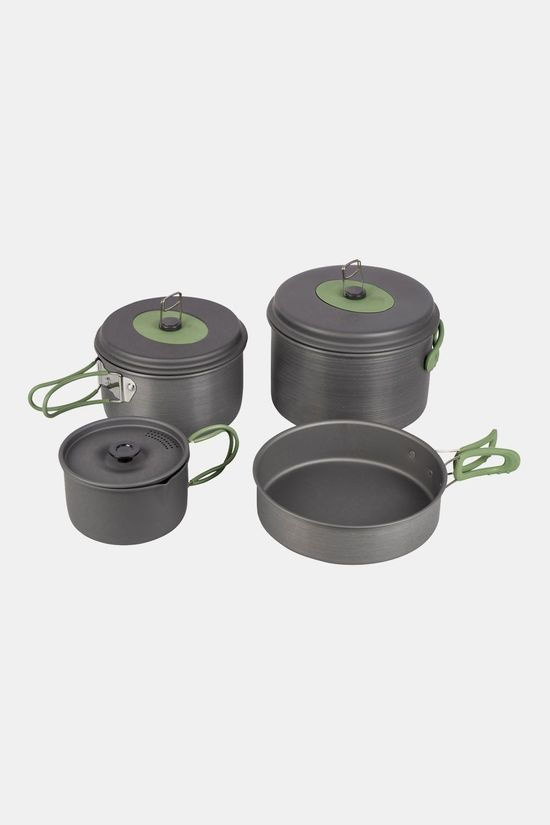 Bo-Camp Bo-Camp Explorer XL 4-Delig Hard Anodized Pannenset