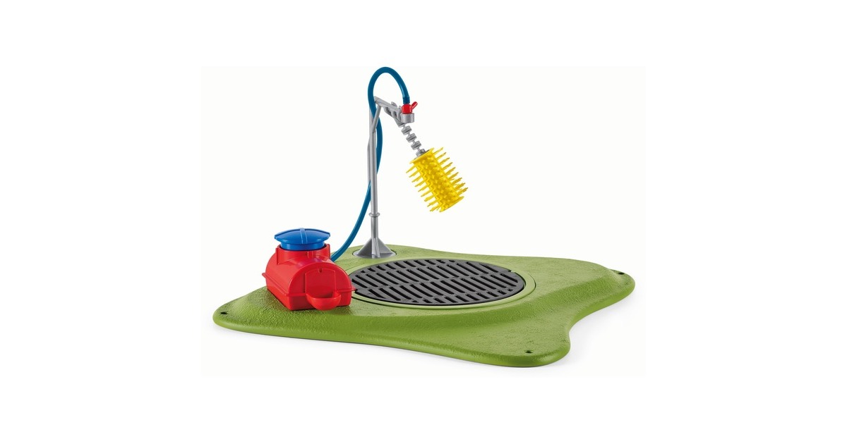 SchleichFarm World - Koe wasstation speelfiguur