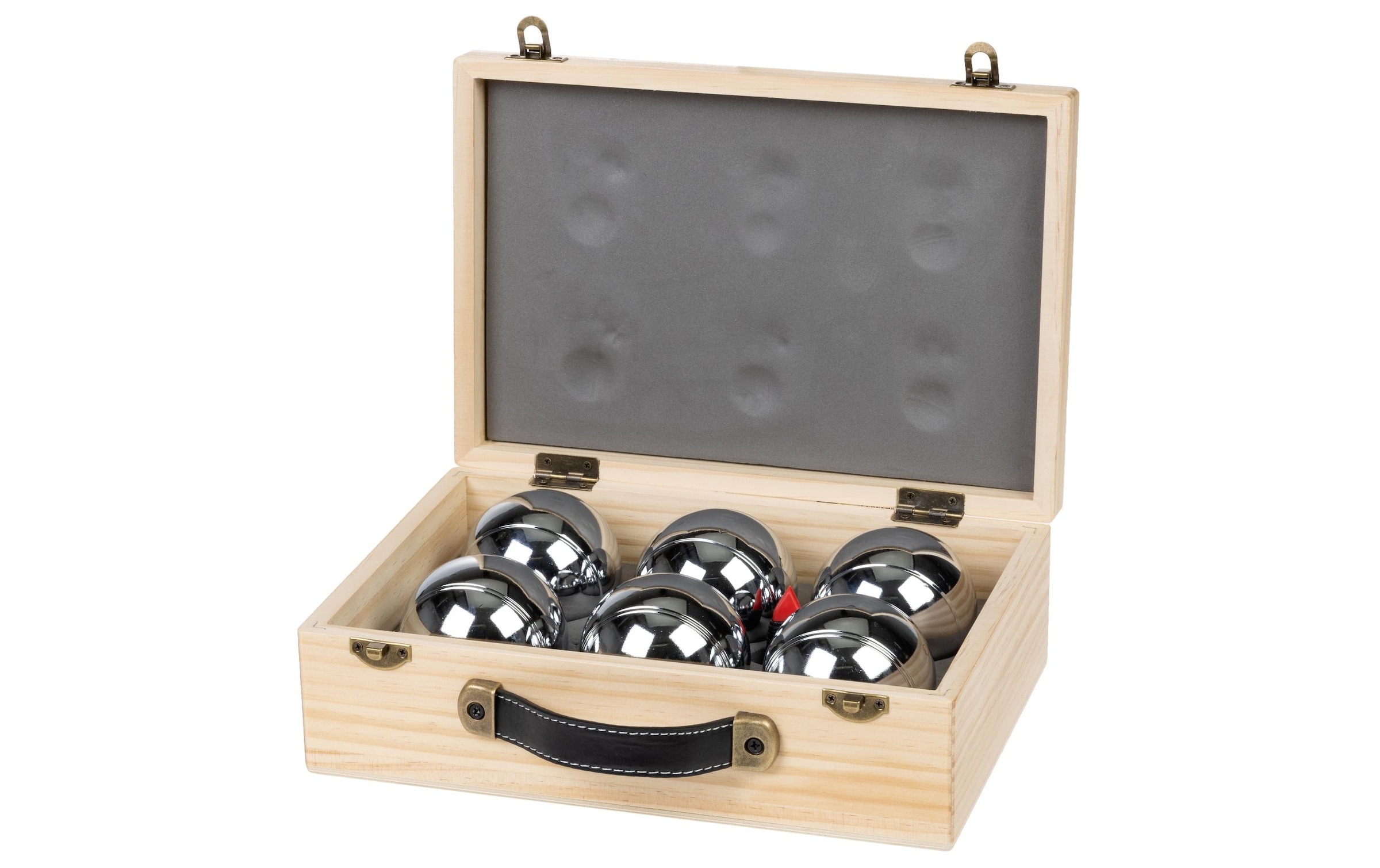 KOOR Spielball »6er-Set« Holzart: Kiefer (China)