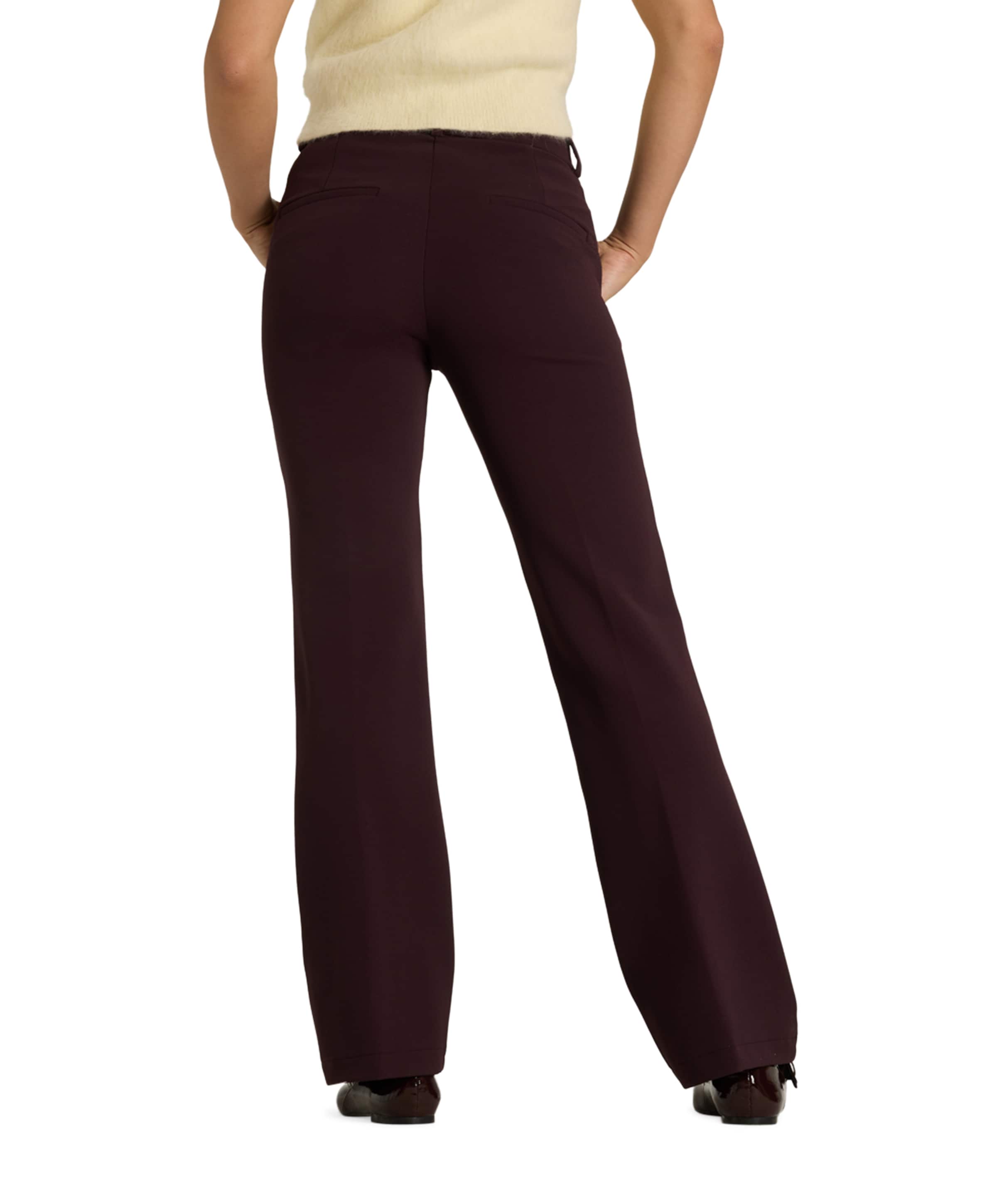 Cambio Francoise L32 dames broek bordeaux