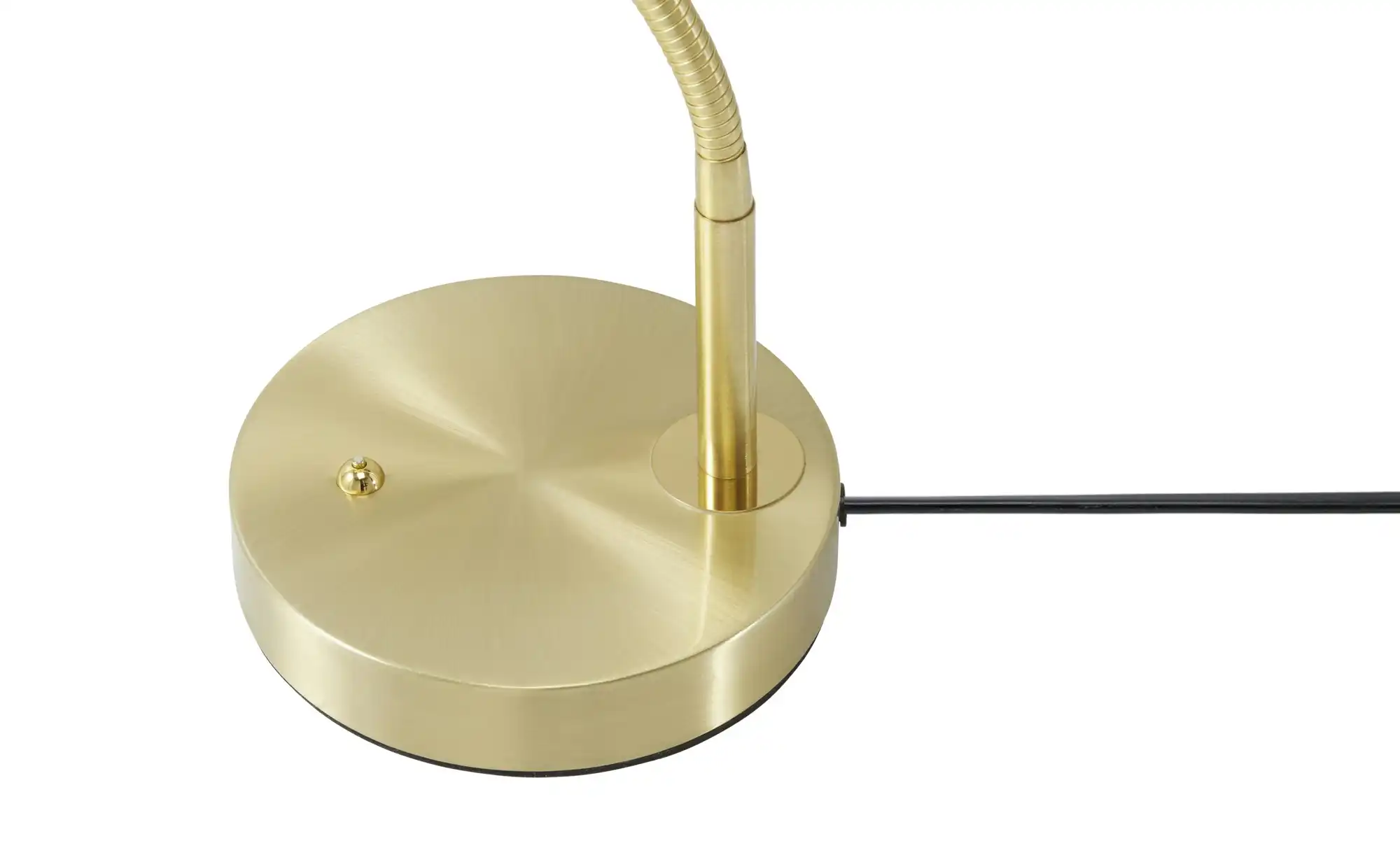 Fischer-Honsel LED-Schreibtischleuchte, Messing-matt mit Dimmer