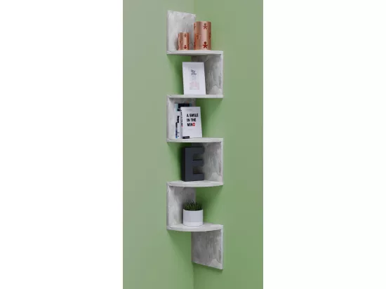 Étagère murale en bois Deko Étagère d'angle Mintis