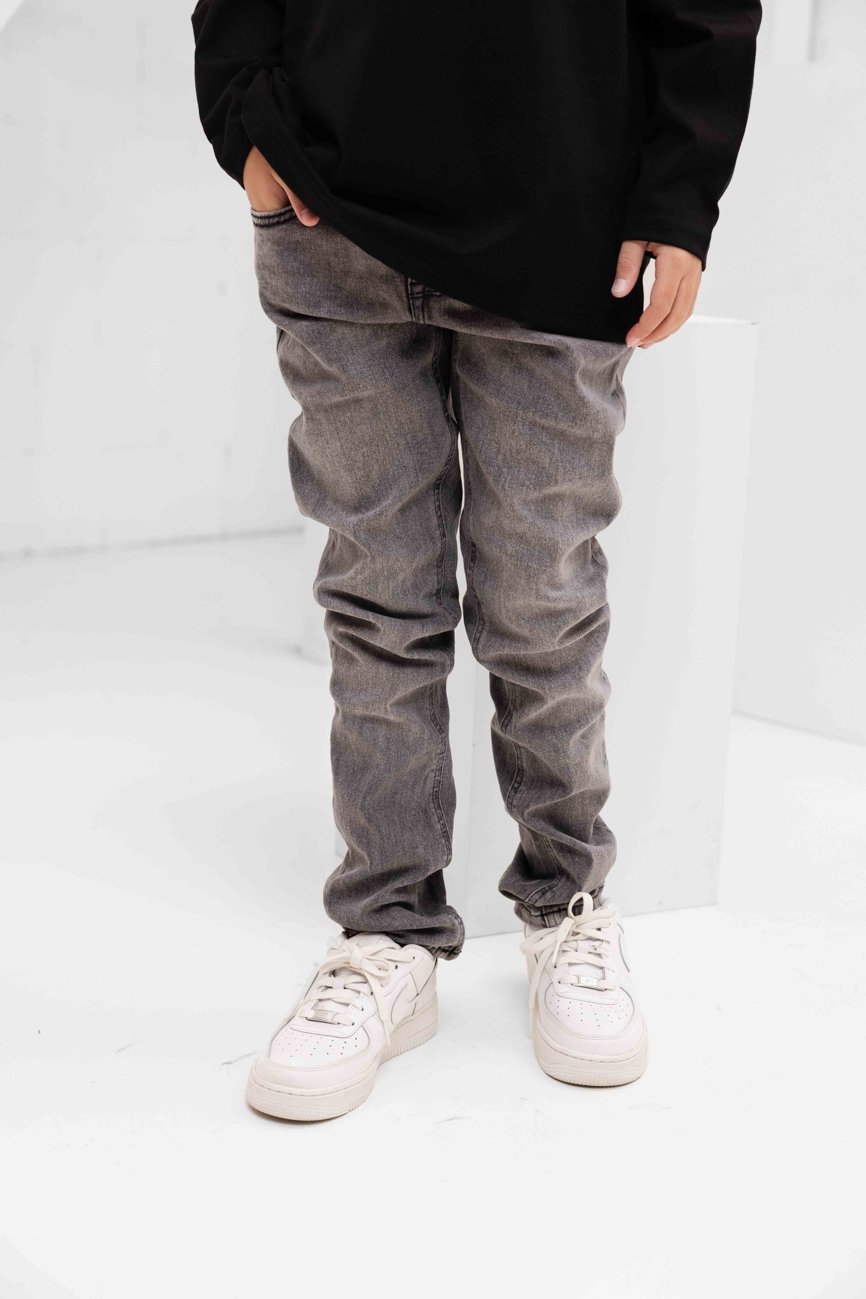 Raizzed Boston Slim Jeans Kids Zwart