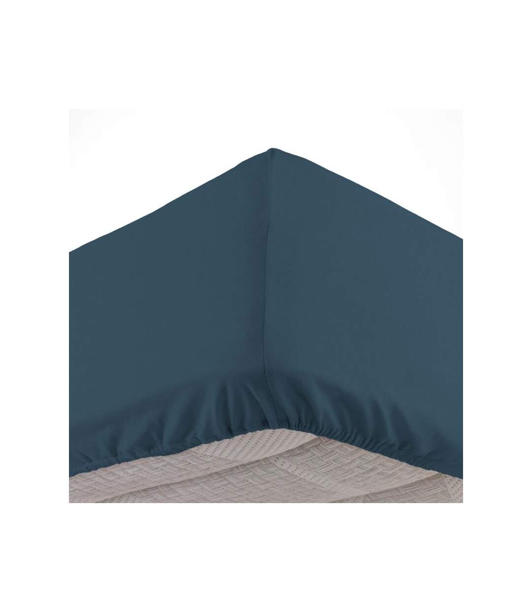 Drap Housse Lina 140x190cm Bleu Nuit