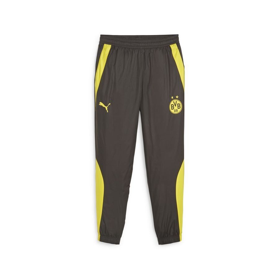 Dortmund Bas de Survêtement Avant-Match Woven - Noir/Jaune