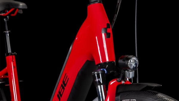Cube Supreme Hybrid Comfort Pro 625 Firered - Elcykel - 2025