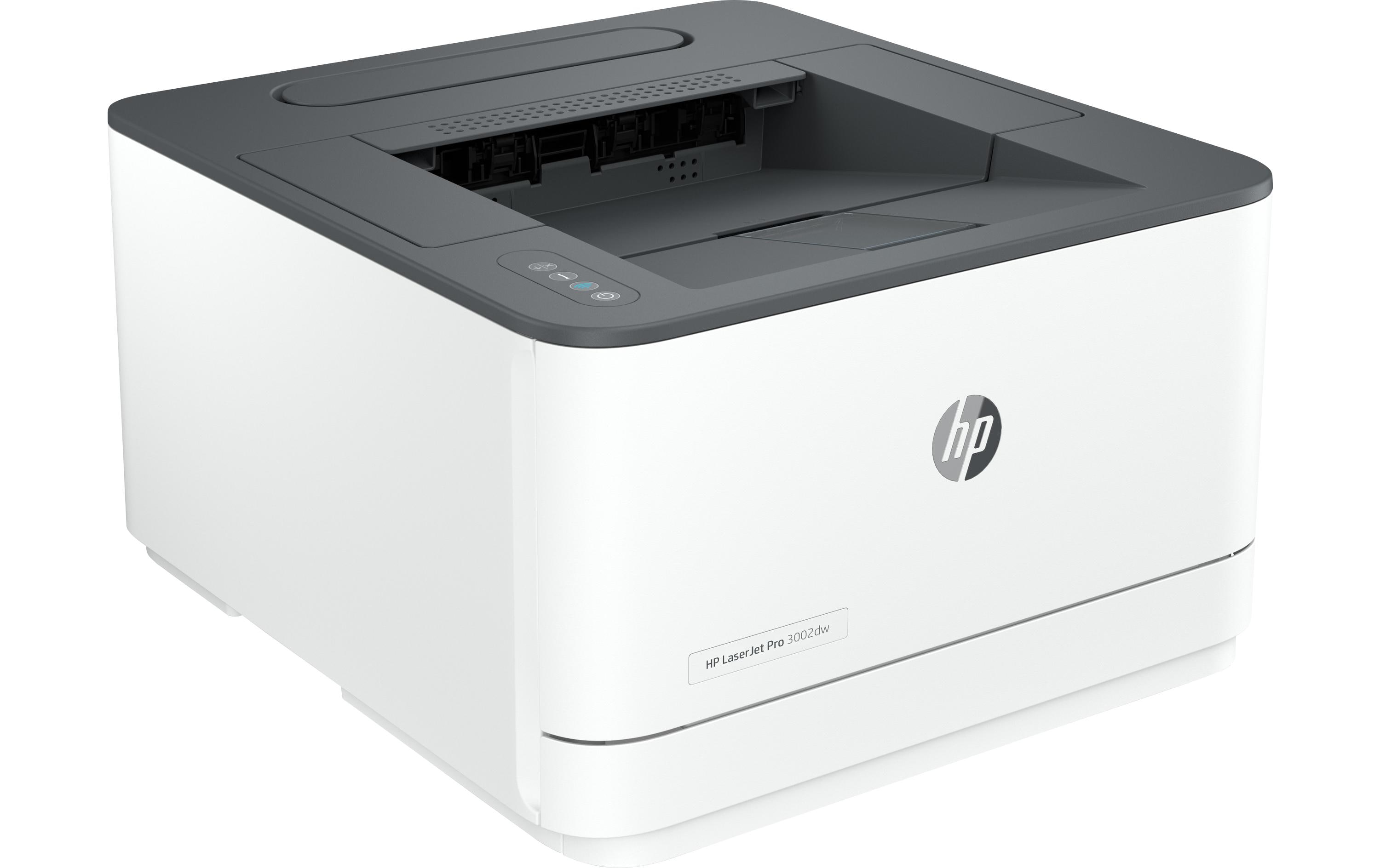 Drucker LaserJet Pro 3002dw<br>Laserdrucker mit vielen Verbindungsmöglichkeiten