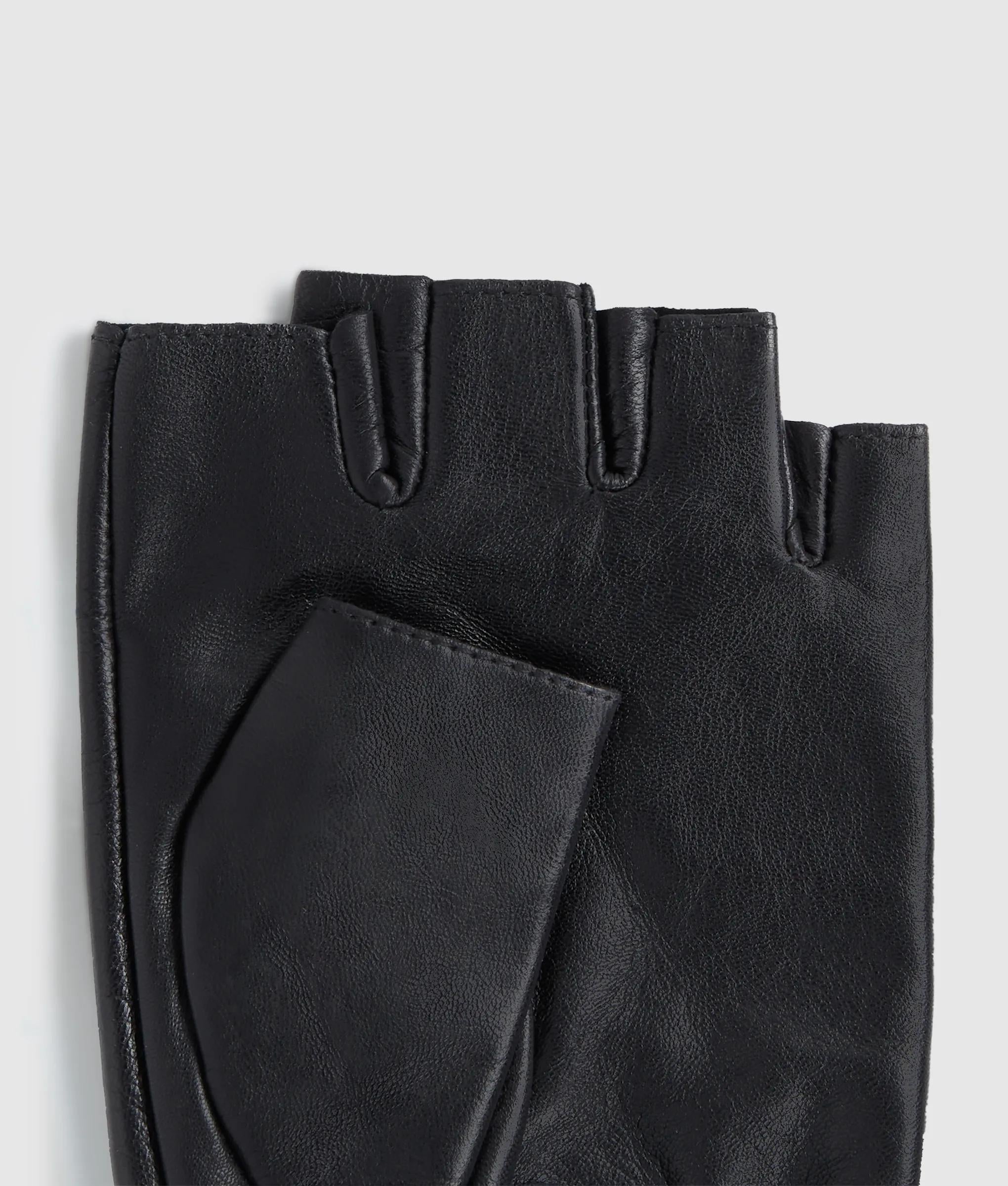 Handschoenen zonder vingers met Ikon Bedels