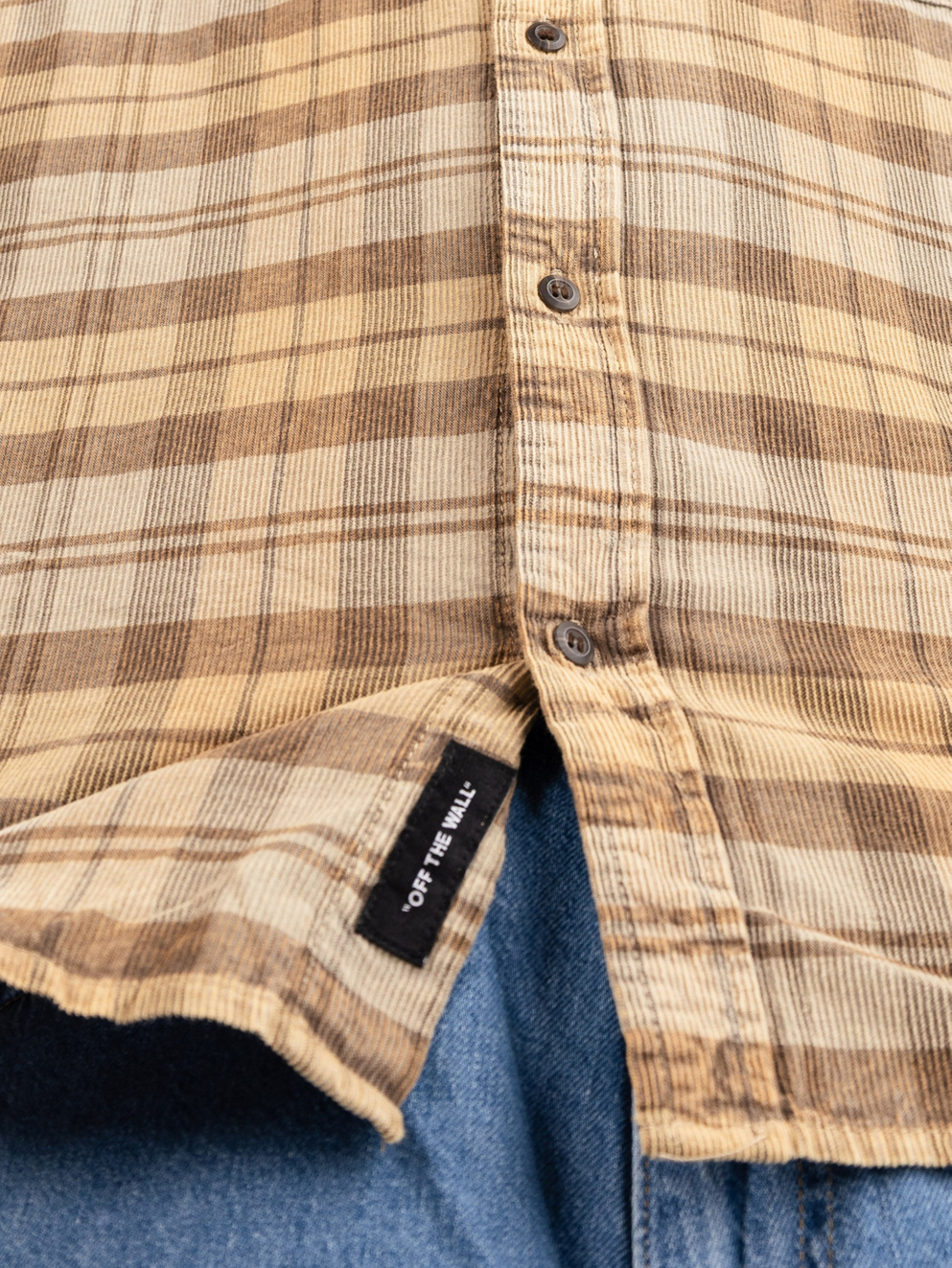 Vans Nate Corduroy Woven Shirt london fog