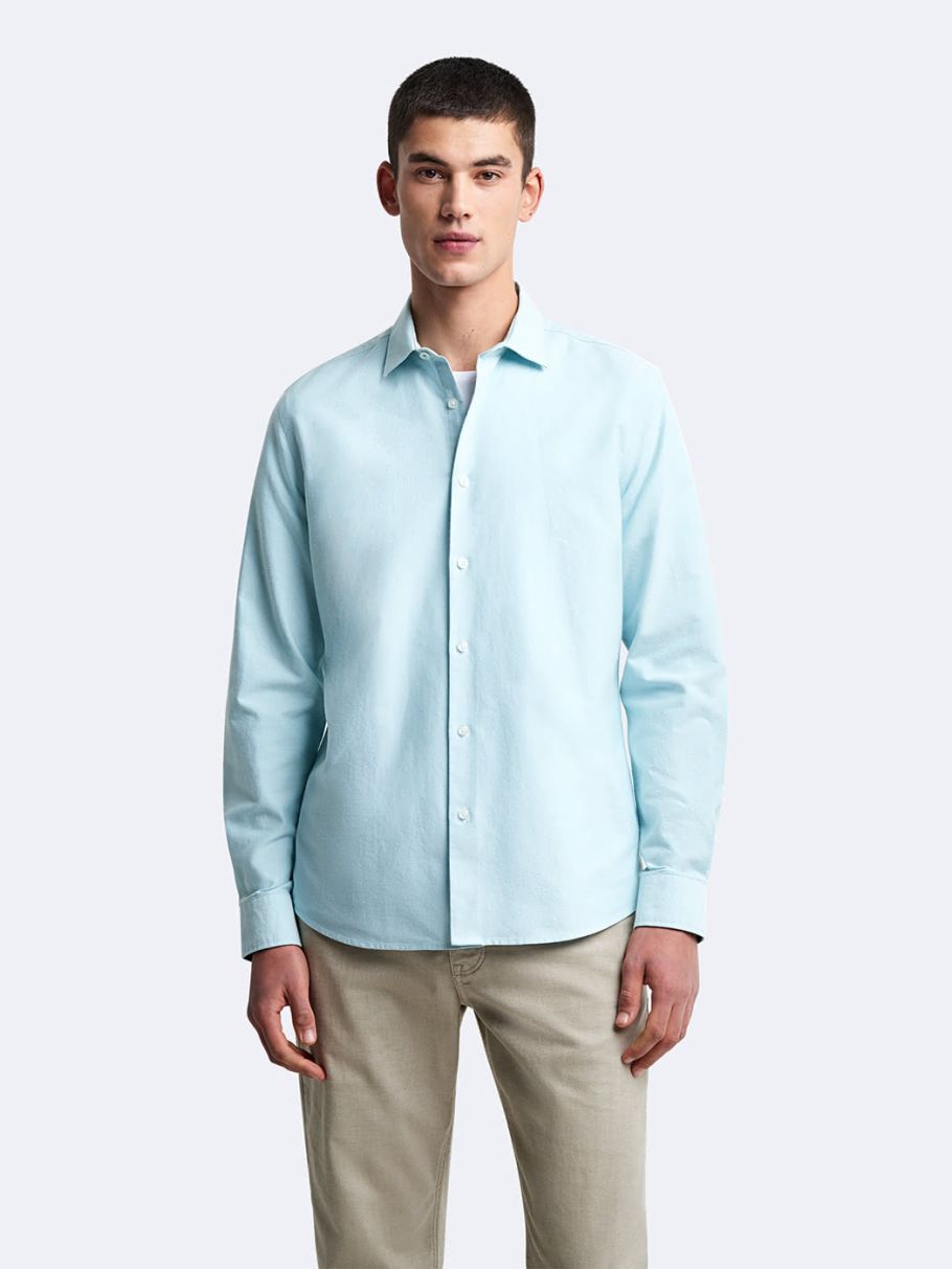 Chemise slim unie