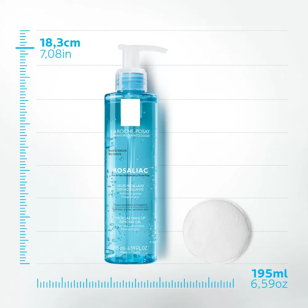 La Roche-Posay Rosaliac Micellar Cleansing Gel - 195 ml.