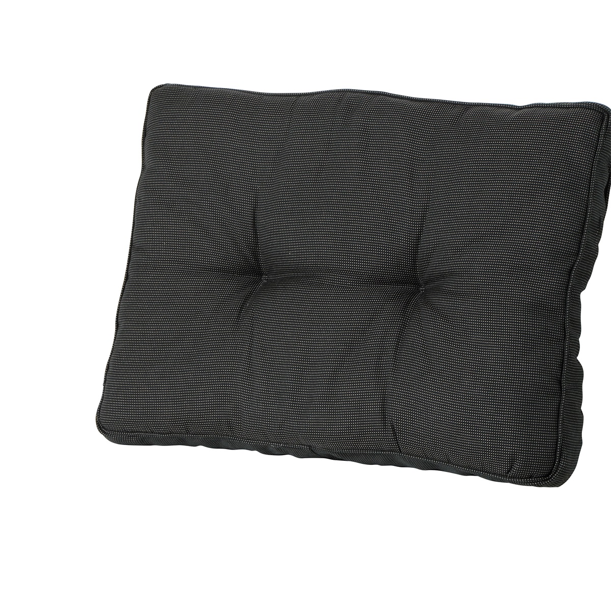 Madison Rib black Rugkussen - Set van 2