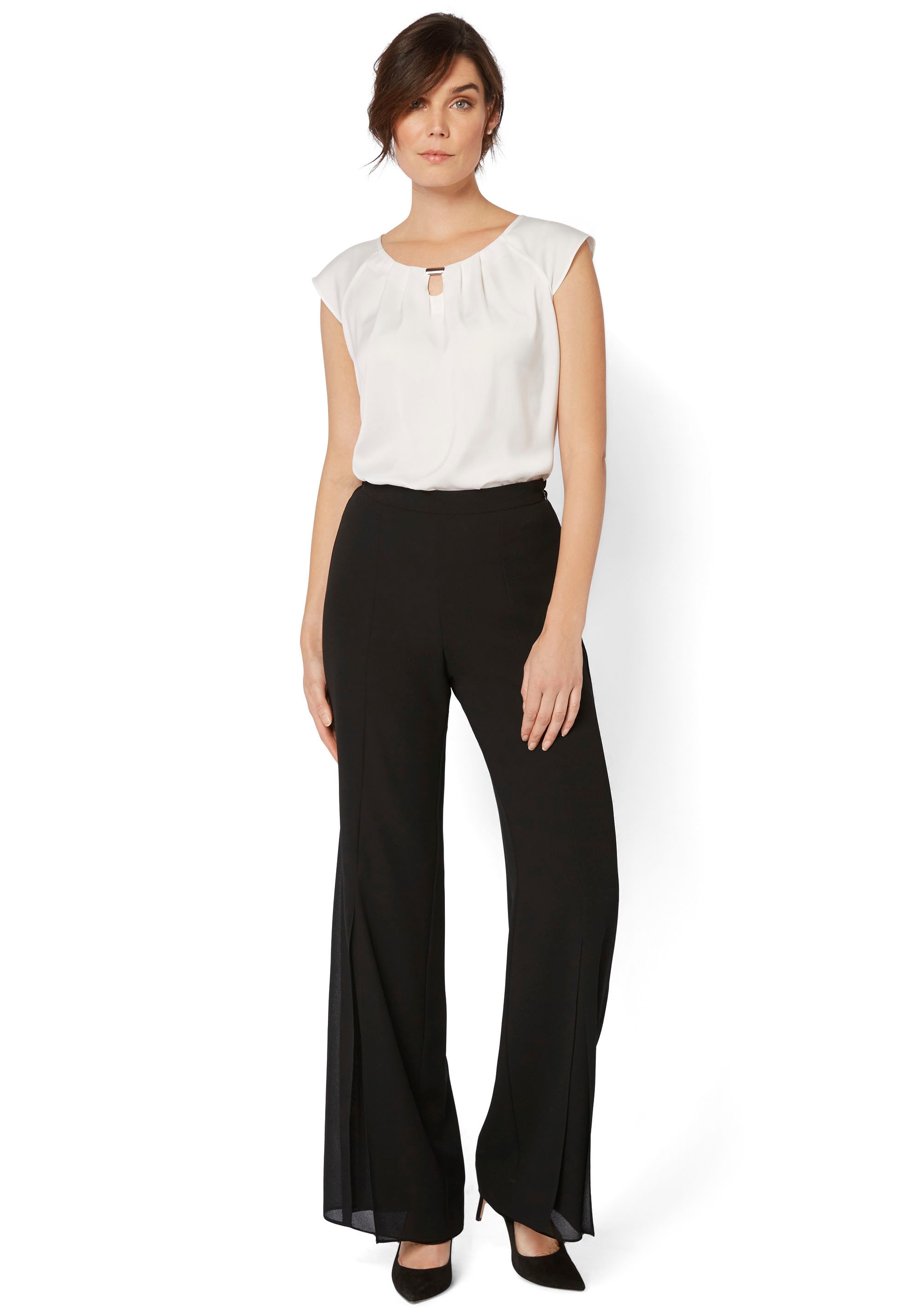 HERMANN LANGE Collection Palazzohose »Anastasia«  in Lagenoptik