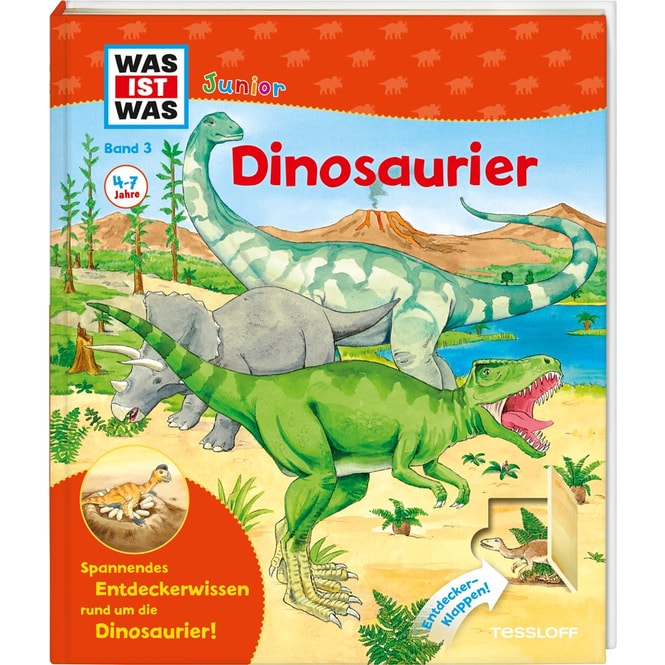 WAS IST WAS Junior - Dinosaurier - Band 3